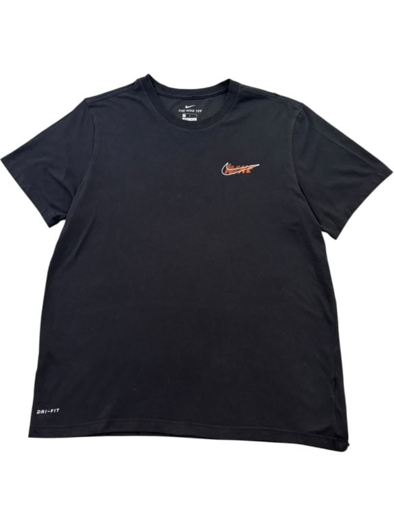 NIKE ΓΡΑΦΙΚΟ T SHIRT STREETWEAR ΜΑΥΡΟ ΑΝΤΡΙΚΟ PRE OWNED L
