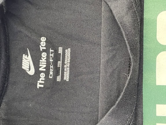 NIKE GRAPHIC TEE SPORTSWEAR NERO UOMO PRE OWNED XXL