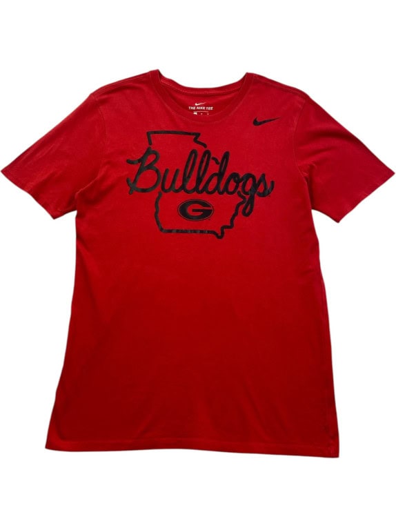 NIKE GRAPHIC TEE ATHLETIC ROSSO UOMO PRE OWNED M