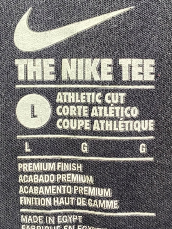 NIKE GRAPHIC TEE ATHLETIC BLACK ΑΝΤΡΙΚΟ PRE OWNED L
