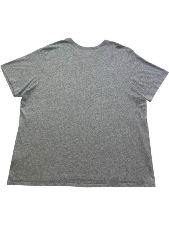 NIKE GRAPHIC TEE ATHLETIC GREY MEN PRE OWNED XXL