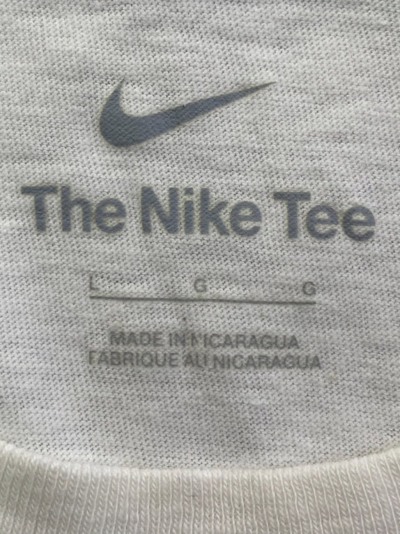 NIKE GRAPHIC TEE ATHLETIC OFF WHITE ΑΝΤΡΙΚΟ PRE OWNED L