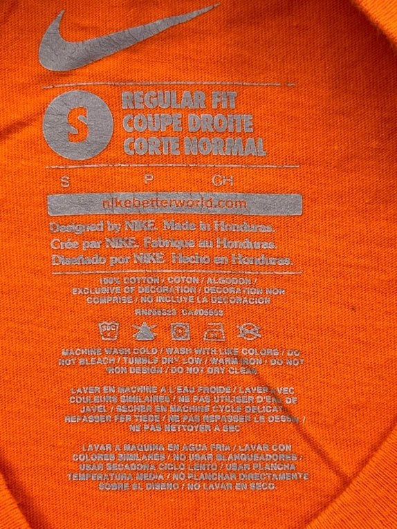 NIKE GRAPHIC TEE ATHLETIC ORANGE ΑΝΤΡΙΚΟ PRE OWNED S