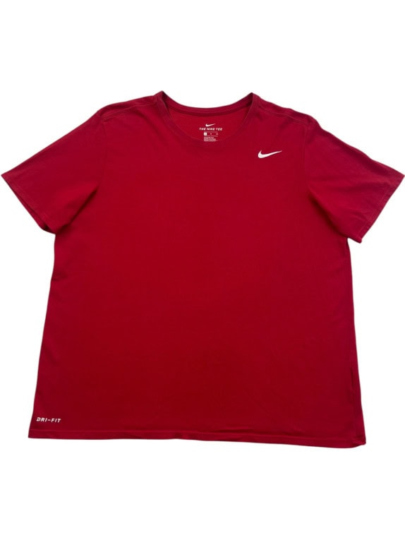 NIKE GRAPHIC TEE ATHLETIC RED UOMO PRE OWNED L
