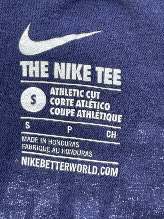 NIKE GRAPHIC TEE ΑΘΛΗΤΙΚΟ ΜΠΛΕ ΑΝΤΡΙΚΟ PRE OWNED S