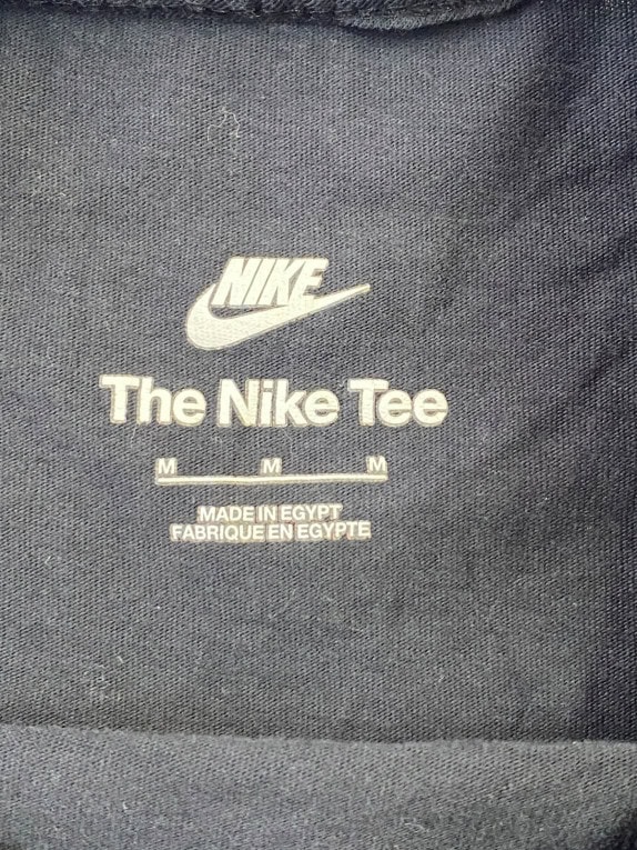 NIKE GRAPHIC TEE NERO DONNA PRE OWNED M