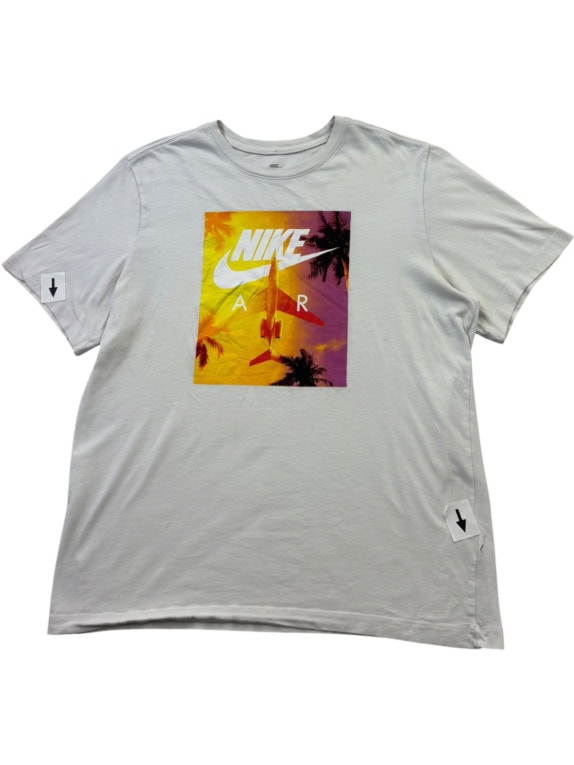 NIKE GRAPHIC TEE MINIMAL ΓΚΡΙ ΑΝΤΡΙΚΟ PRE OWNED