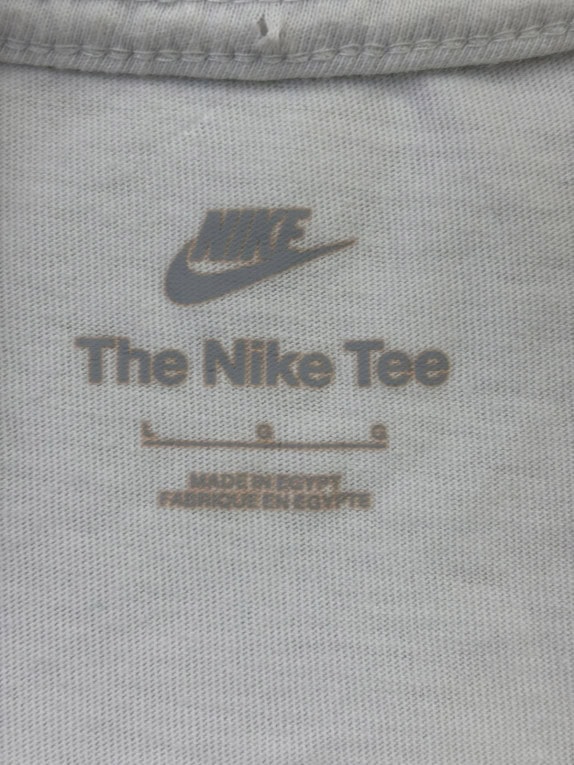 NIKE GRAPHIC TEE MINIMAL ΓΚΡΙ ΑΝΤΡΙΚΟ PRE OWNED