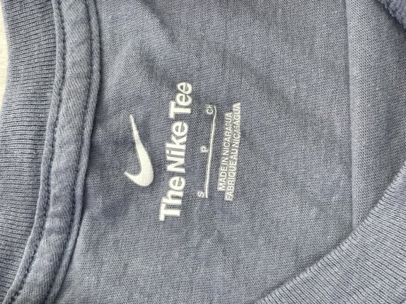 NIKE GRAPHIC TEE MINIMAL ΓΚΡΙ ΑΝΤΡΙΚΟ PRE OWNED S