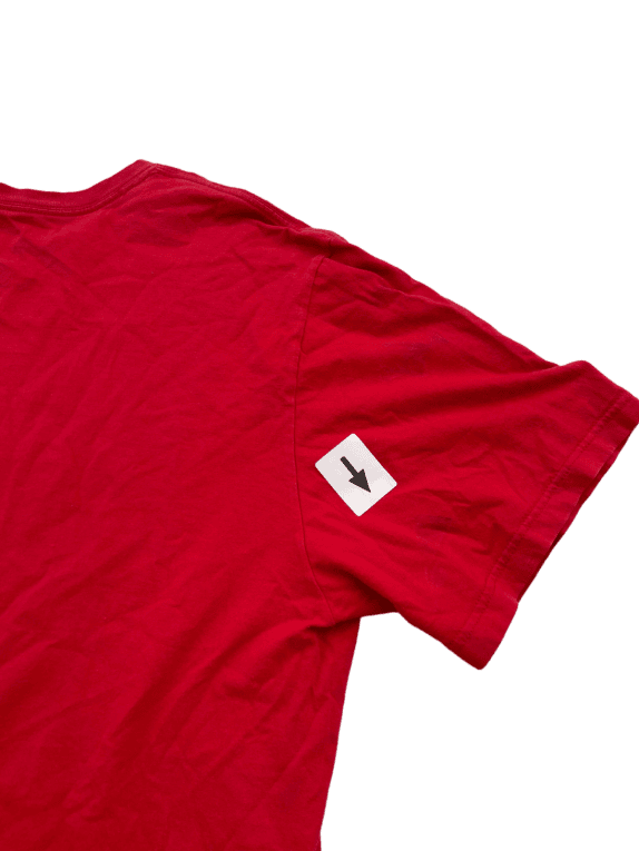 NIKE GRAPHIC TEE RED UNISEX PRE OWNED XXL