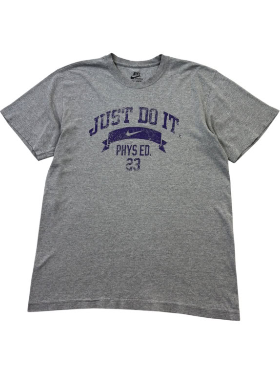 NIKE GRAPHIC TEE RETRO ΓΚΡΙ ΑΝΤΡΙΚΟ PRE OWNED M