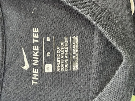 NIKE GRAPHIC TEE RUNNING ΜΑΥΡΟ ΑΝΤΡΙΚΟ PRE OWNED XL