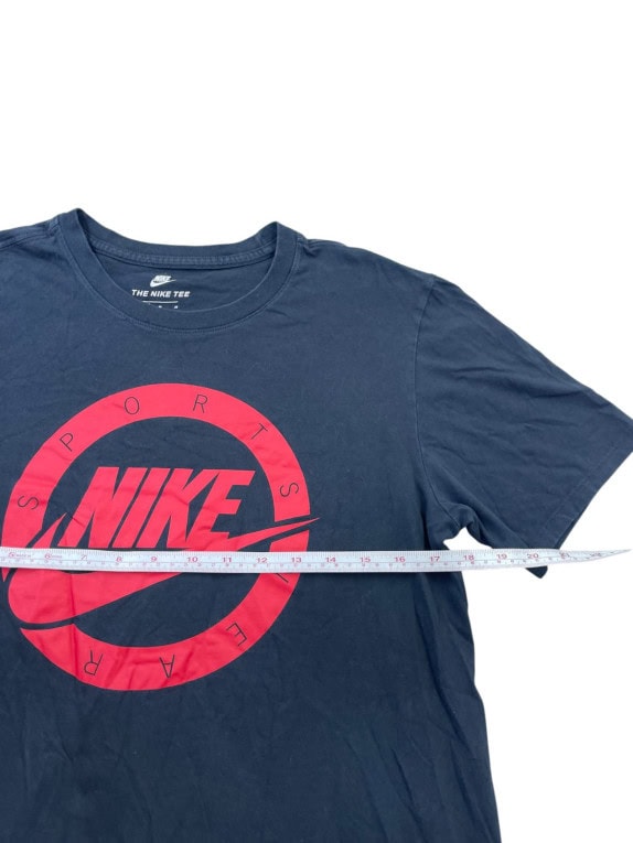 NIKE GRAPHIC TEE SPORTS BLACK MEN PRE OWNED M