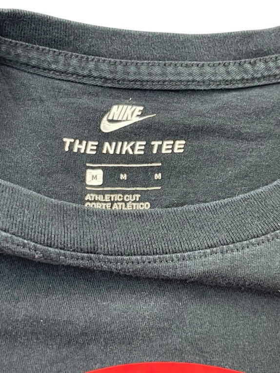 NIKE GRAPHIC TEE SPORTS BLACK MEN PRE OWNED M