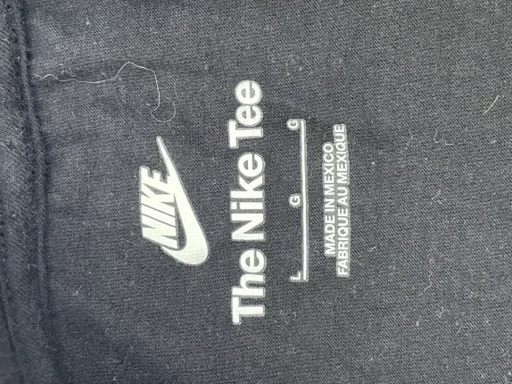 NIKE GRAPHIC TEE SPORTSWEAR BLACK ΑΝΤΡΙΚΟ PRE OWNED L
