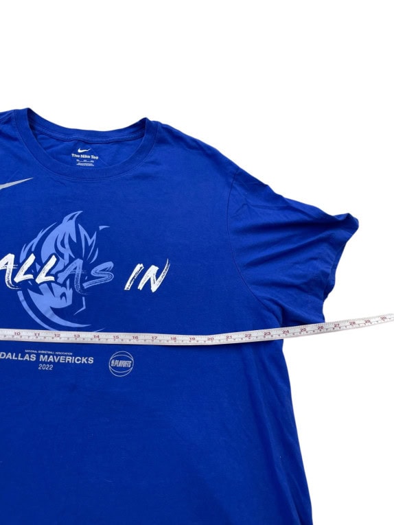 NIKE GRAPHIC TEE SPORTSWEAR BLUE MENS PRE OWNED L