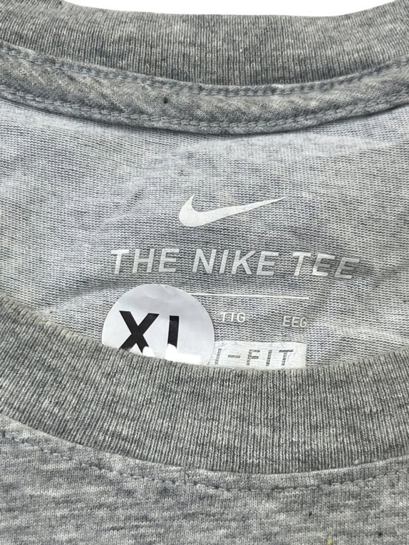 NIKE GRAPHIC TEE SPORTSWEAR GRIGIO UOMO PRE OWNED XXL