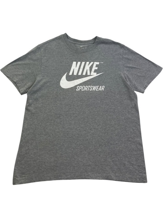 NIKE GRAPHIC TEE SPORTSWEAR ΓΚΡΙ ΑΝΤΡΙΚΟ PRE OWNED M