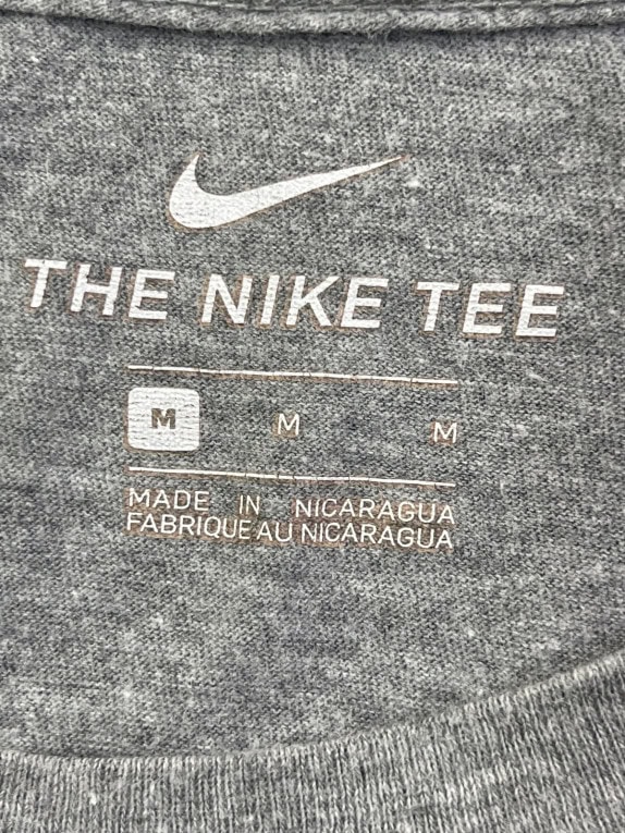 NIKE GRAPHIC TEE SPORTSWEAR ΓΚΡΙ ΑΝΤΡΙΚΟ PRE OWNED M