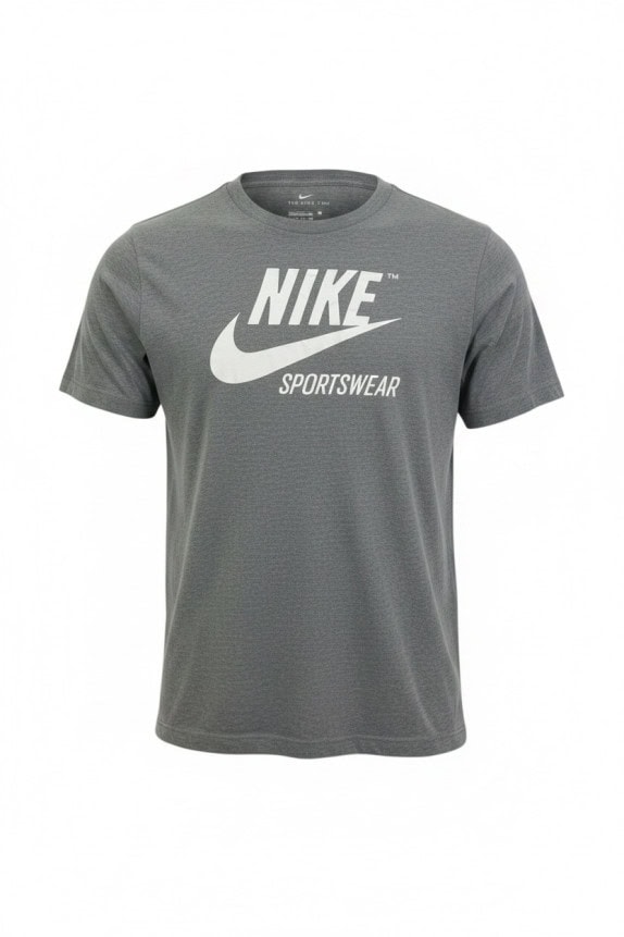 NIKE GRAPHIC TEE SPORTSWEAR ΓΚΡΙ ΑΝΤΡΙΚΟ PRE OWNED M