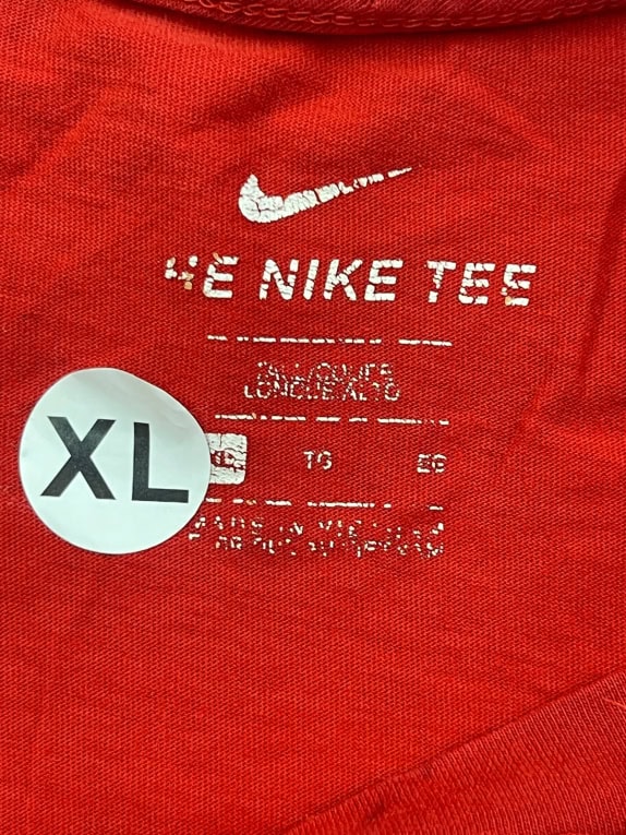 NIKE GRAPHIC TEE SPORTSWEAR ΚΟΚΚΙΝΟ ΑΝΤΡΙΚΟ PRE OWNED XL