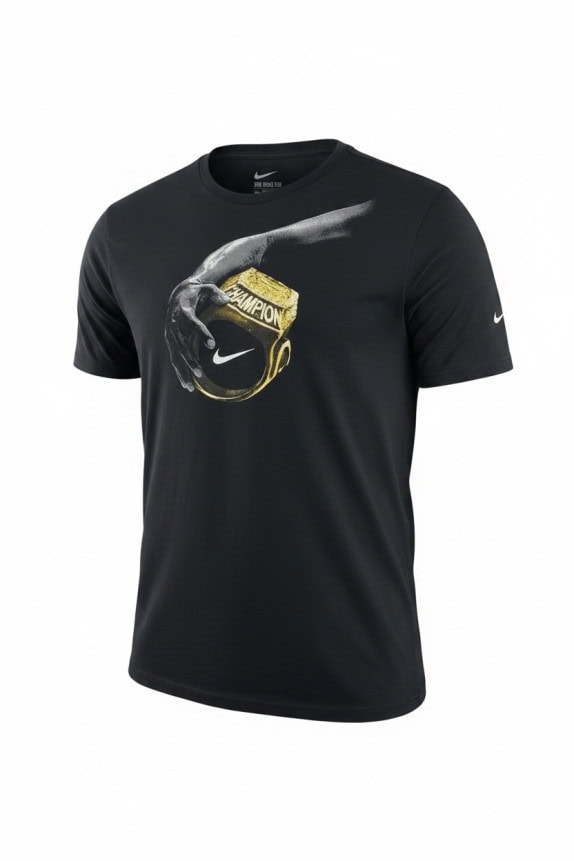 NIKE GRAPHIC TEE SPORTSWEAR NERO UOMO PRE OWNED XL