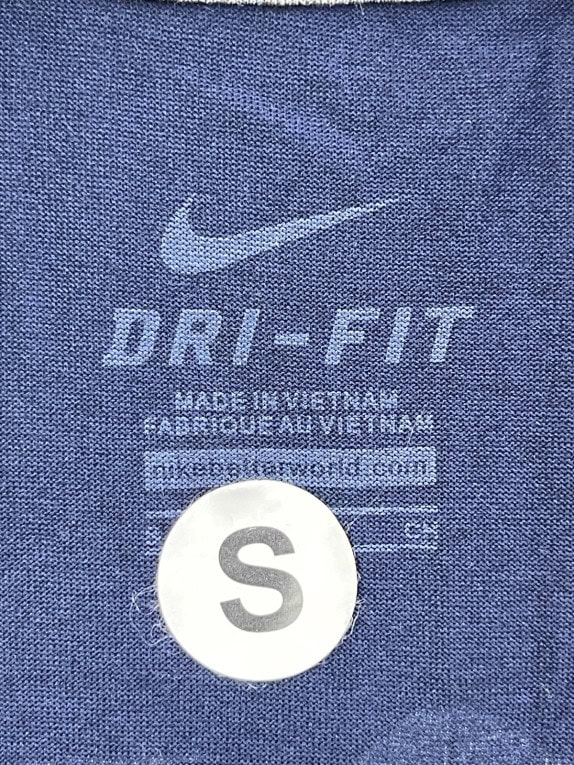 NIKE GRAPHIC TEE SPORTSWEAR NAVY MEN PRE OWNED S