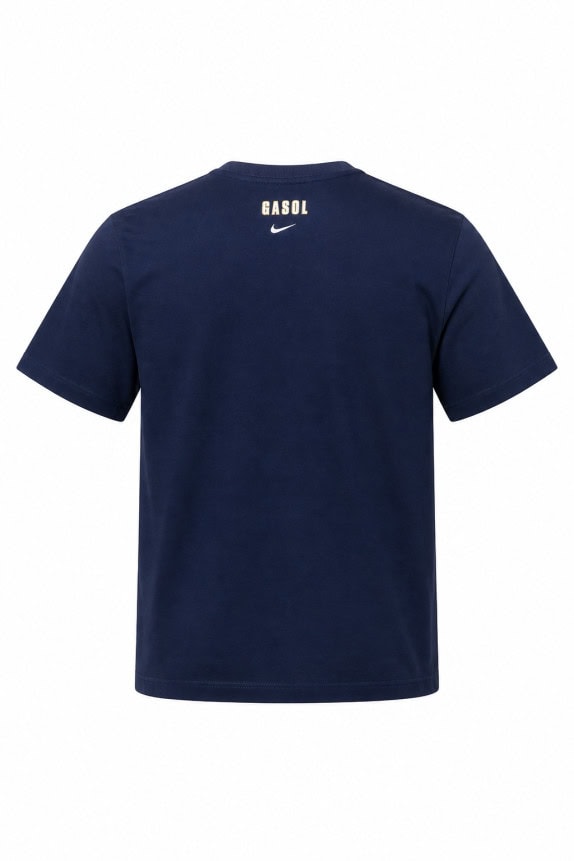 NIKE GRAPHIC TEE SPORTSWEAR NAVY MEN PRE OWNED M