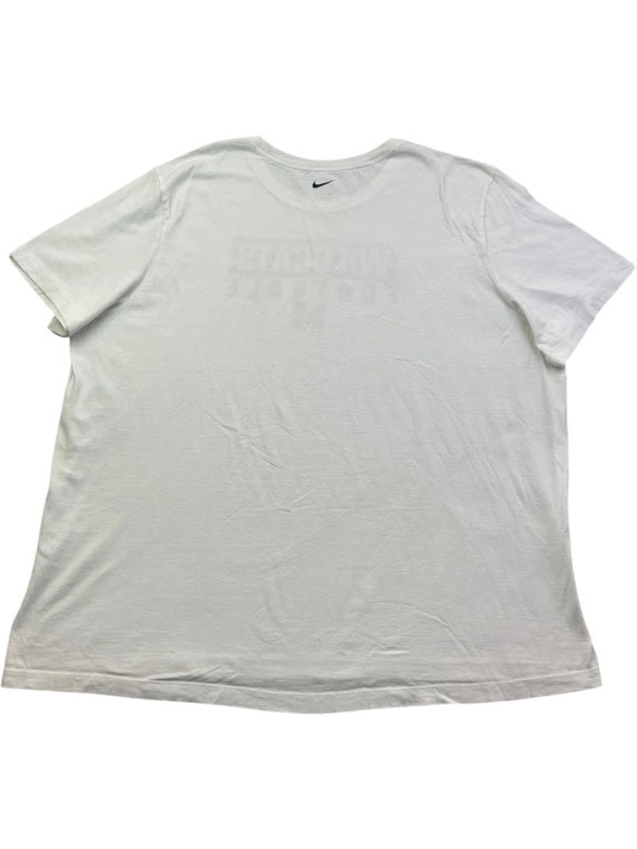 NIKE GRAPHIC TEE SPORTSWEAR OFF WHITE UNISEX PRE OWNED XXL