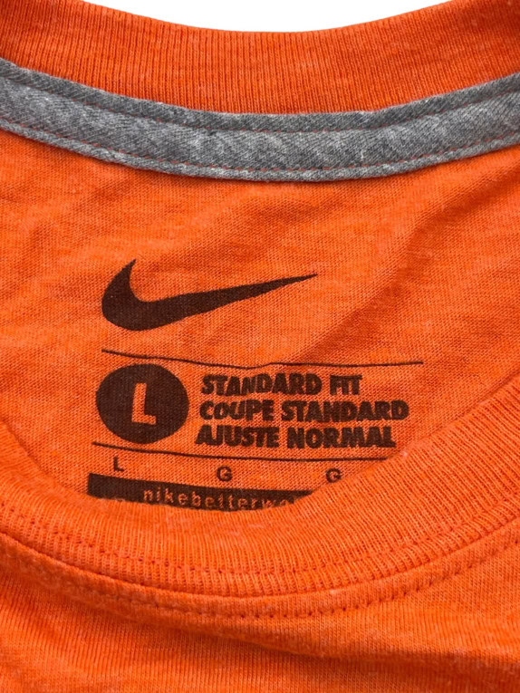 NIKE GRAPHIC TEE SPORTSWEAR ARANCIONE UOMO PRE OWNED L