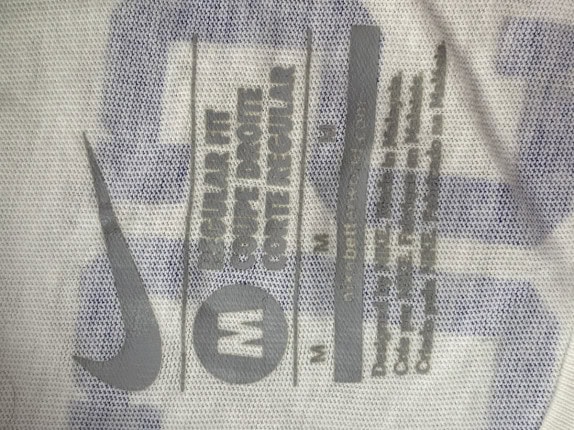 NIKE GRAPHIC TEE SPORTSWEAR WHITE MEN PRE OWNED M