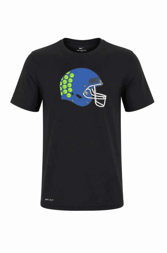 NIKE GRAPHIC TEE SPORTY BLACK ΑΝΤΡΙΚΟ PRE OWNED XS