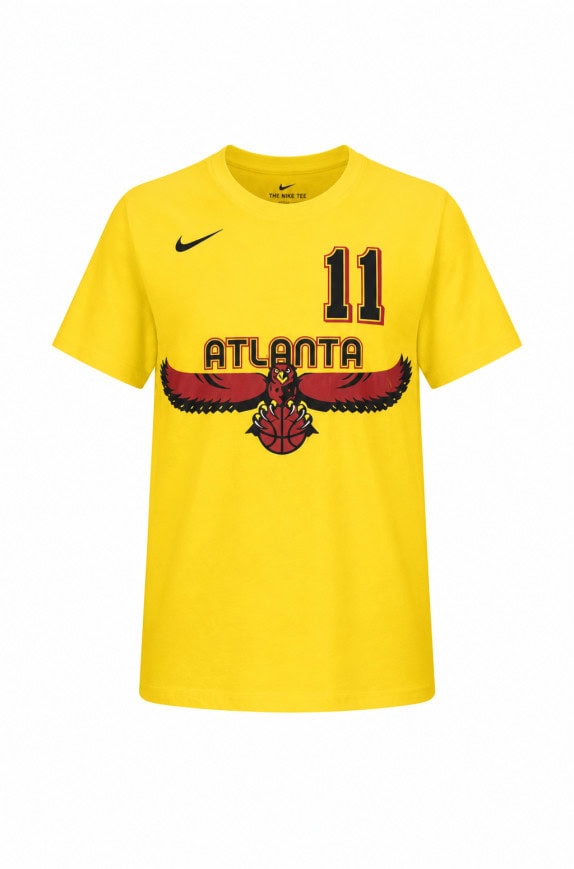 NIKE GRAPHIC TEE SPORTIVO GIALLO UOMO PRE OWNED S