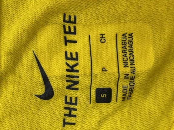 NIKE GRAPHIC TEE SPORTY ΚΙΤΡΙΝΟ ΑΝΤΡΙΚΟ PRE OWNED S