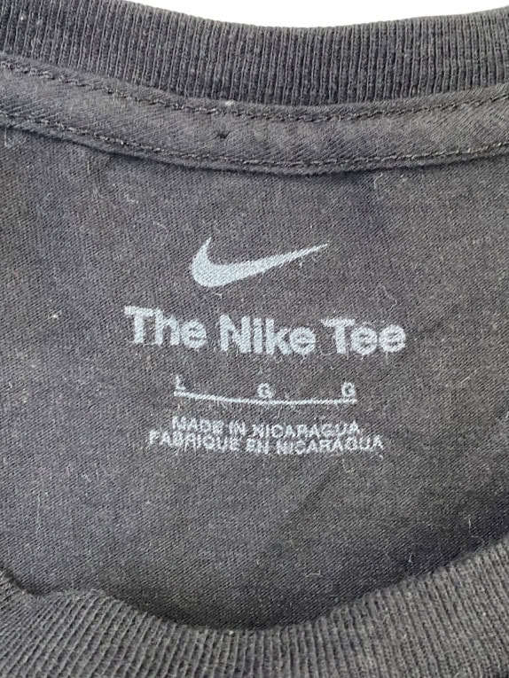 NIKE T SHIRT GRAPHIC STREETWEAR NERO UOMO PRE OWNED M