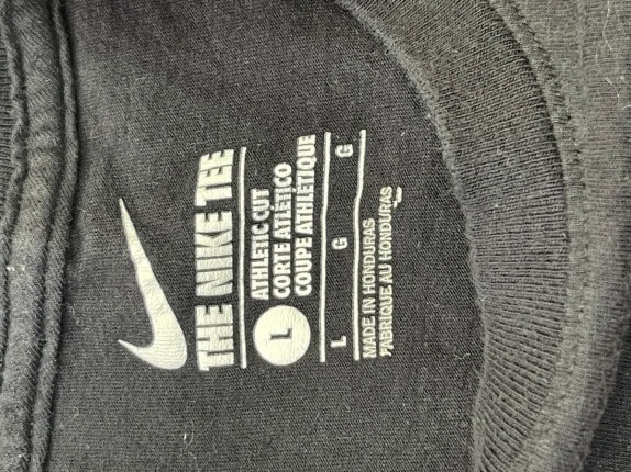 NIKE GRAPHIC TEE STREETWEAR BLACK ΑΝΤΡΙΚΟ PRE OWNED L