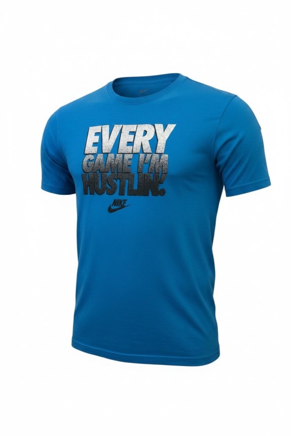 NIKE GRAPHIC TEE STREETWEAR BLUE ΑΝΤΡΙΚΟ PRE OWNED L
