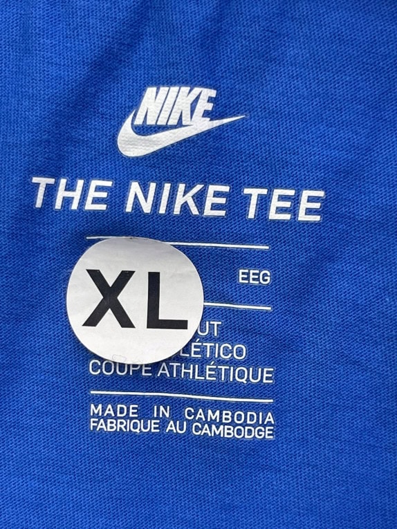 NIKE GRAPHIC TEE STREETWEAR BLUE ΑΝΤΡΙΚΟ PRE OWNED XL