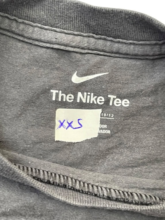 NIKE GRAPHIC TEE STREETWEAR CHARCOAL UOMO PRE OWNED XXS
