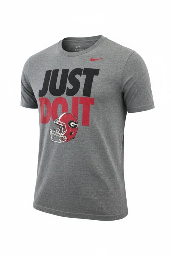 NIKE GRAPHIC TEE STREETWEAR ΓΚΡΙ ΑΝΤΡΙΚΟ PRE OWNED L