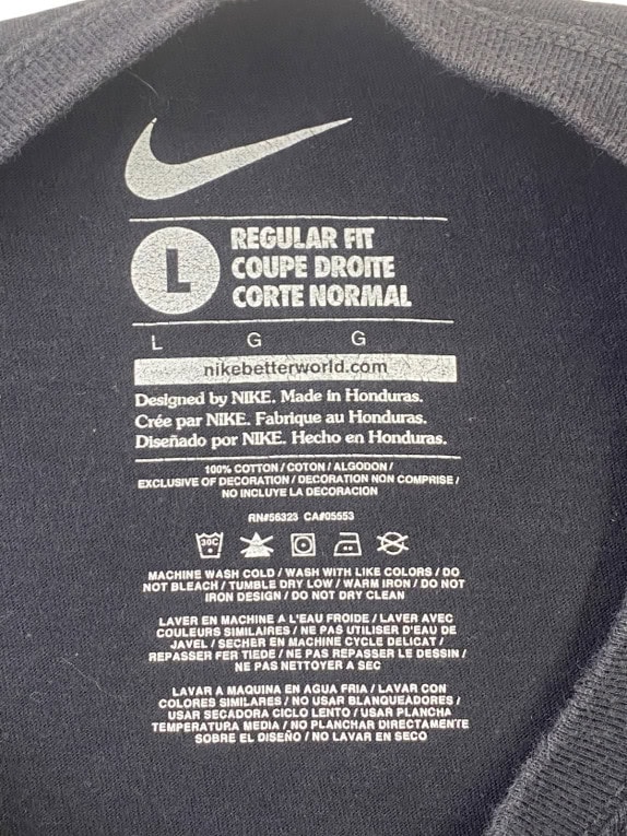 NIKE GRAPHIC TEE STREETWEAR ΜΑΥΡΟ ΑΝΤΡΙΚΟ PRE OWNED L