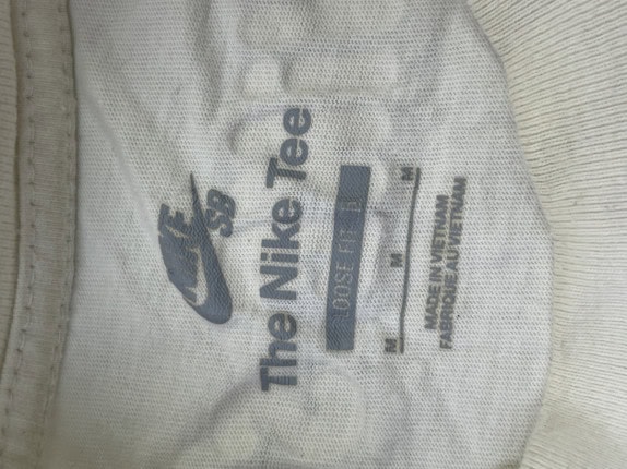 NIKE GRAPHIC TEE STREETWEAR OFF WHITE ΑΝΤΡΙΚΟ PRE OWNED M