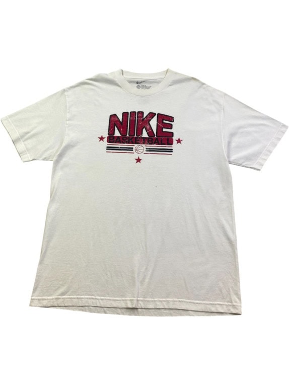 NIKE GRAPHIC TEE VINTAGE OFF WHITE MEN PRE OWNED XL