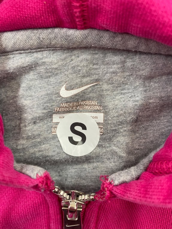 Nike Women’s Zip Hoodie Pink Size S