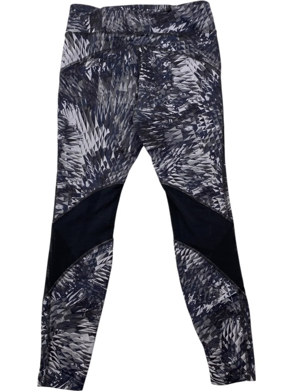 Nike Women’s Dri-FIT Printed Leggings Grey/Black Size M