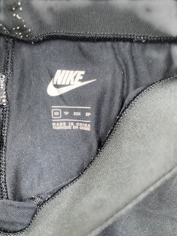 Nike Γυναικείο Κολάν Μαύρο XS