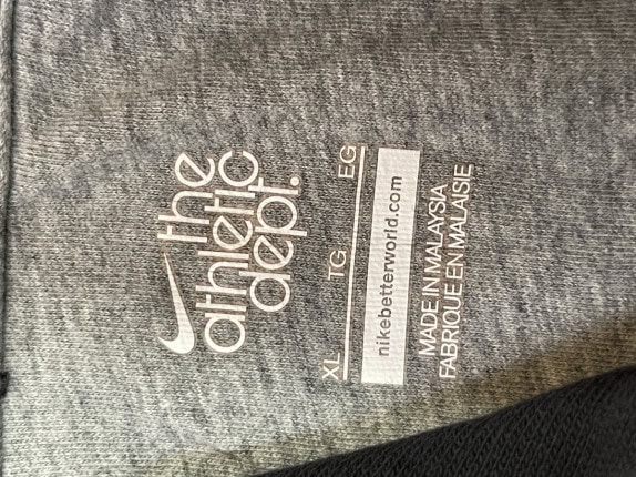 NIKE HOODIE ATHLETIC ΜΑΥΡΟ ΑΝΤΡΙΚΟ PRE OWNED XL