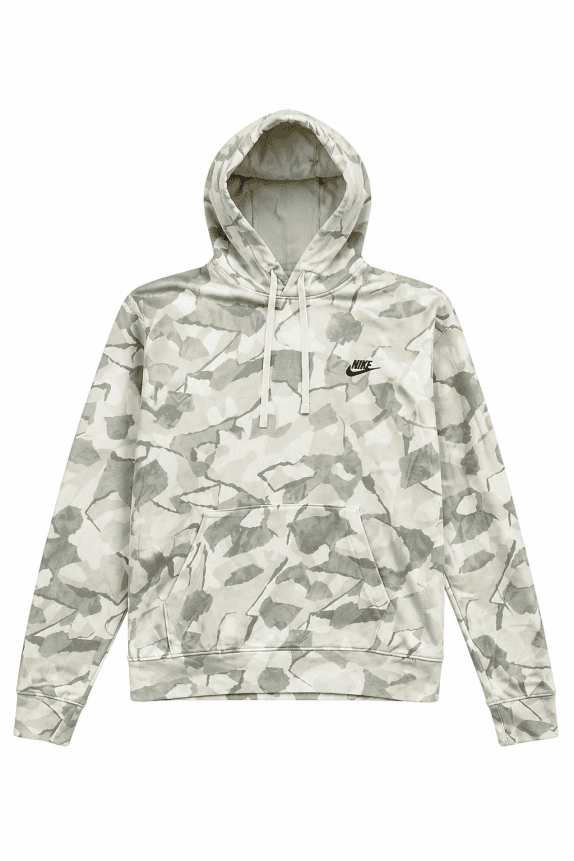 NIKE HOODIE CAMO ΚΡΕΜ ΑΝΔΡΙΚΟ PRE OWNED M