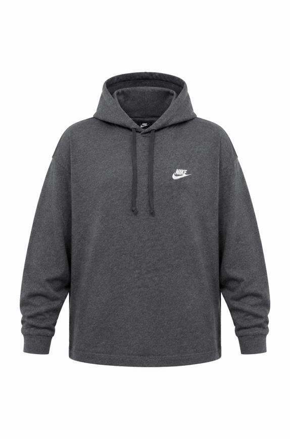 NIKE HOODIE MINIMAL ΓΚΡΙ ΑΝΤΡΙΚΟ PRE OWNED M