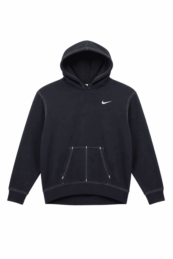 NIKE HOODIE MINIMAL ΜΑΥΡΟ ΑΝΤΡΙΚΟ PRE OWNED XXL